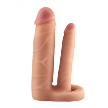Pipedream Double Trouble Extension, Flesh